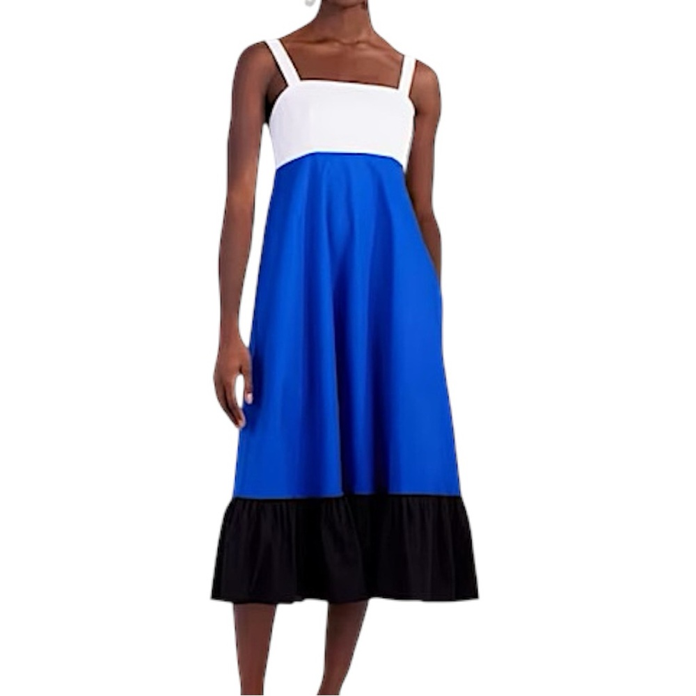 Kate Spade Colorblock Al Fresco Midi Dress
 dress M